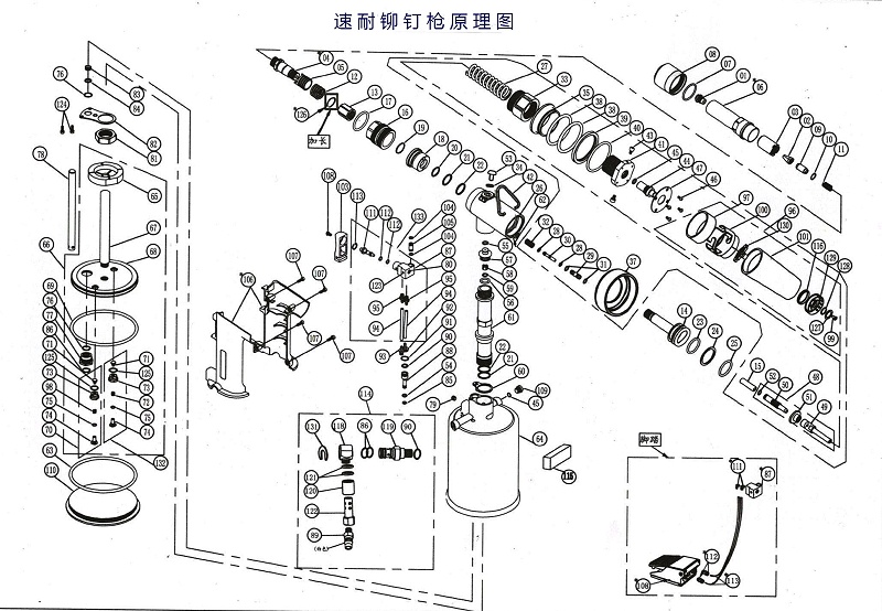 速耐鉚釘槍