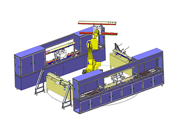 機器人自動拉鉚設備工作站